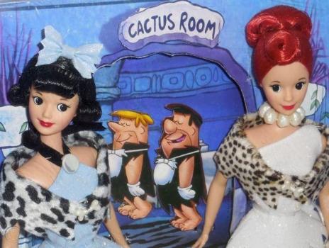 Mattel - Barbie - The Flintstones - Betty & Wilma Giftset - кукла